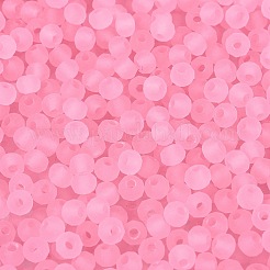 FGB Frosted Transparent Glass Seed Beads&nbsp;SEED-N013-04A-05
