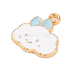 Alloy Enamel Charms&nbsp;ENAM-Q001-07G-03