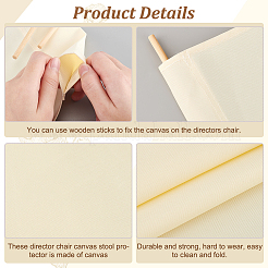 Canvas Cloth Chair Replacement Cover&nbsp;AJEW-WH0258-963A-03
