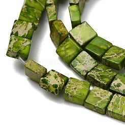 Dyed Natural Imperial Jasper Beads Strands&nbsp;G-F833-A01-01C