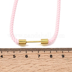 3MM Round Nylon Milan Cord Necklaces Making&nbsp;NJEW-H091-01G-29