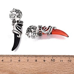 Alloy Glass Big Pendants&nbsp;GL-N004-05AS
