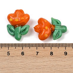 Handmade Lampwork Beads&nbsp;LAMP-S070-04E