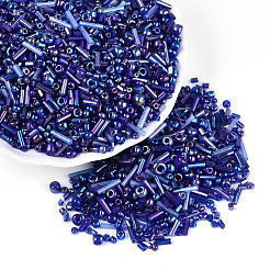 Electroplate Glass Seed Beads&nbsp;GLAA-SZC0007-01B