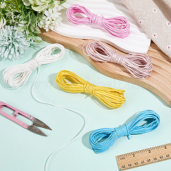 49M 5 Colors Flat PU Leather Cord&nbsp;LC-CL0001-09B