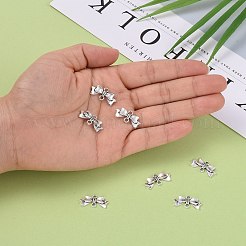 Bowknot Alloy Links connectors&nbsp;LS-EA11930Y