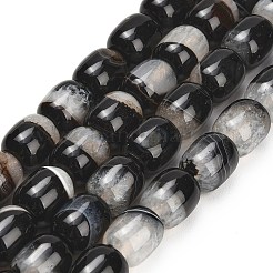 Natural Agate Beads Strands&nbsp;GG-L001-J01-01B