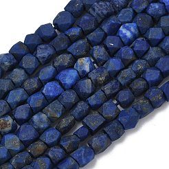 Natural Afghan Lapis Lazuli Beads Strands&nbsp;G-K365-H01-01