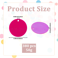 PVC Sequin Pendants&nbsp;KY-WH0083-009D