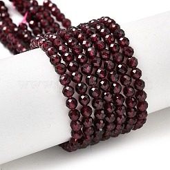 Natural Garnet Beads Strands&nbsp;G-J376-36B-4mm