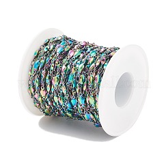 Rainbow Color 304 Stainless Steel Link Chains&nbsp;STAS-P219-37M