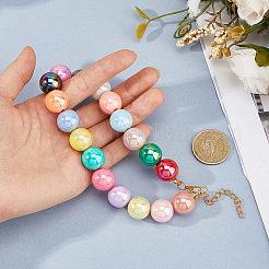 Acrylic & Alloy Pet Collars&nbsp;NJEW-FH00005