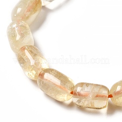 Heated Natural Citrine Beads Strands&nbsp;G-G980-23