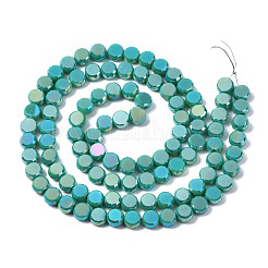 Electroplate Glass Beads Strands&nbsp;EGLA-Q125-002-A02