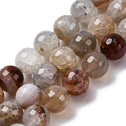 Natural Dragon Veins Agate(Dyed & Heated) Beads Strands&nbsp;G-K390-A09-01