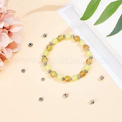 Zinc Alloy Spacer Beads&nbsp;PALLOY-NB0001-93AS-FF