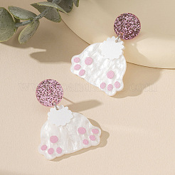 Easter Acrylic Dangle Stud Earrings&nbsp;FS-WG7CF33-01