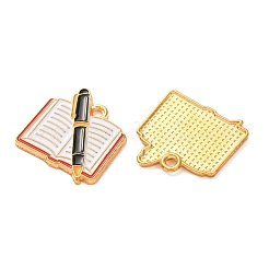 Graduation Season Alloy Pendants&nbsp;AL-B001-01G-A