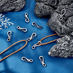 201 Stianless Steel Kecychain Clasps&nbsp;STAS-UN0039-76P