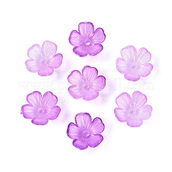 Transparent Plastic Bead Caps&nbsp;KY-Q005-02A-06
