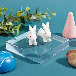 2Pcs Transparent Acrylic Display Decorations&nbsp;DJEW-CN0001-50