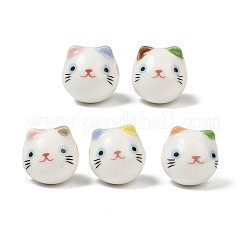 Printed Handmade Porcelain Ceramic Beads&nbsp;PORC-Z003-06