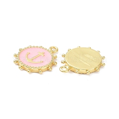 Eco-Friendly Stainless Steel Enamel Pendants&nbsp;STAS-C031-02G-02