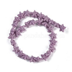 Synthetic Coral Dyed Carved Beads Strands&nbsp;CORA-K009-06A