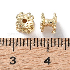 Rack Plating Brass Spacer Beads&nbsp;KK-F090-18LG