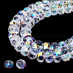 2 Strands Electroplate Glass Beads Strands&nbsp;GLAA-PH0004-24
