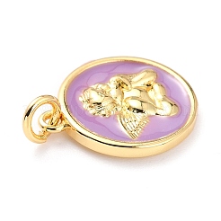 Real 18K Gold Plated Brass Pendants&nbsp;KK-M218-01G-RS
