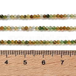 Natural Yellow Green Tourmaline Beads Strands&nbsp;G-Z150-A02-2mm-A