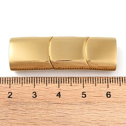 Ion Plating(IP) 316 Surgical Stainless Steel Magnetic Clasps with Glue-in Ends&nbsp;STAS-F269-04G-02