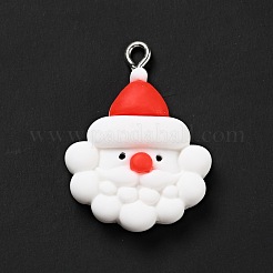 Christmas Opaque Resin Pendants&nbsp;RESI-G043-A08
