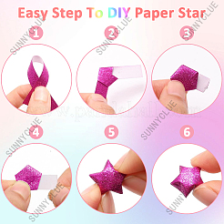 Lucky Star Origami Paper&nbsp;DIY-SC0027-38B
