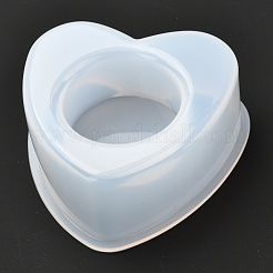 DIY Heart Candleholder Silicone Molds&nbsp;DIY-B027-01
