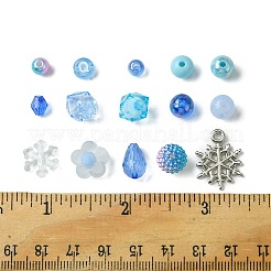 Mixed Styles Transparent Acrylic Beads&nbsp;MACR-FS0001-60