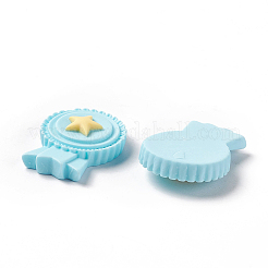 Opaque Resin Cabochons&nbsp;LS-RESI-G036-G08