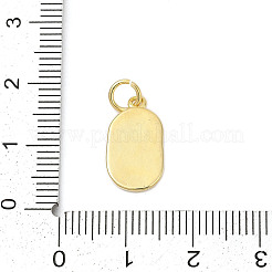 Brass Enamel Pendants&nbsp;KK-U068-05G-01