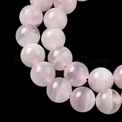 Natural Pink Calcite Beads Strands&nbsp;G-Z103-A01-10mm
