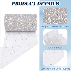 Polyester Deco Mesh Ribbons&nbsp;OCOR-WH20013-015A