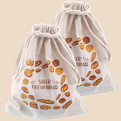 2Pcs Linen Bread Print Pouches&nbsp;AJEW-CP0003-81B