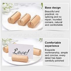 20Pcs Pine Wood Cards Display Holder&nbsp;ODIS-OC0001-59