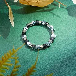 304 Stainless Steel European Beads&nbsp;STAS-UN0018-56P