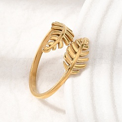 304 Stainless Steel Cuff Open Rings for Women&nbsp;SA-CBA7062-18G