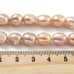 Natural Cultured Freshwater Pearl Beads Strands&nbsp;PEAR-P062-26E