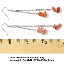 5Pair Brass Dangle Earrings&nbsp;EJEW-FS00040