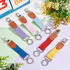 AHADEMAKER 6Pcs 6 Colors Alloy & Iron Hat Clip for Travel&nbsp;AJEW-GA0004-62B