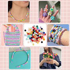 10G Opaque Acrylic Beads&nbsp;SACR-TADJ0001-03D