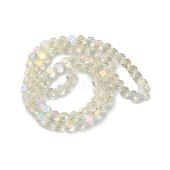 Electroplate Glass Beads Strands&nbsp;EGLA-C010-01A-HR03